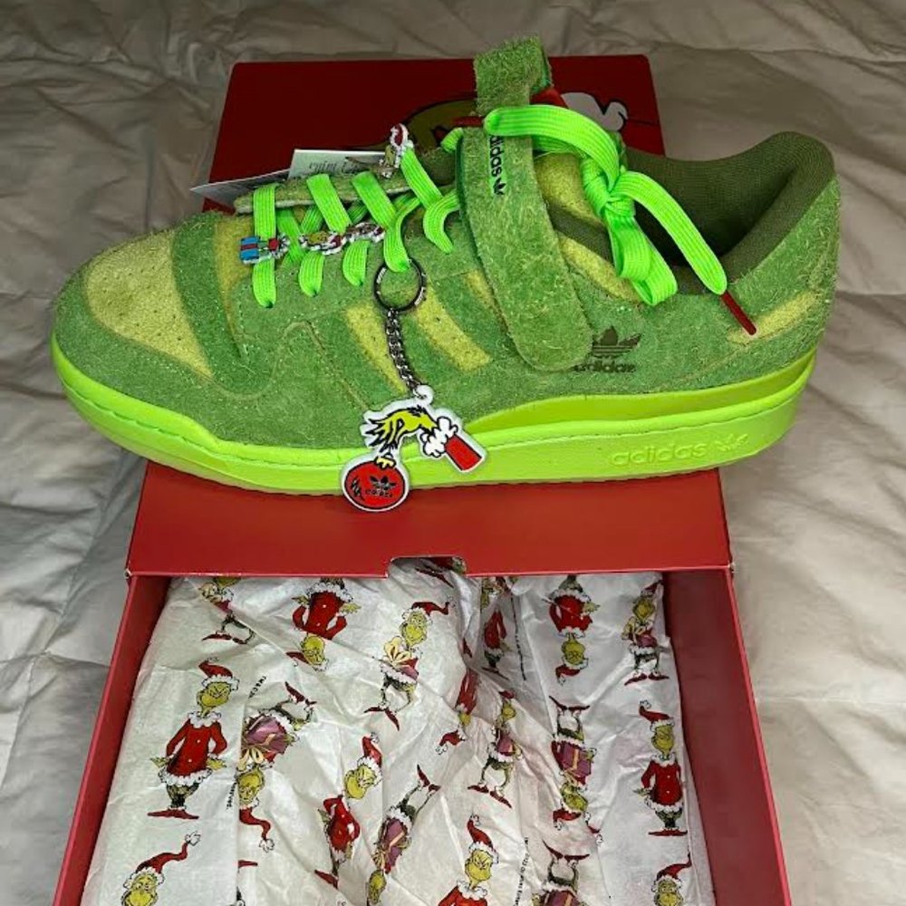 Adidas Forum Low "Grinch" Size